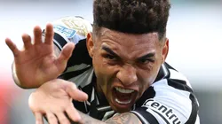 Igor Jesus comemorando pelo Botafogo no Mundial de Clubes - Foto: Vítor Silva/BFR
