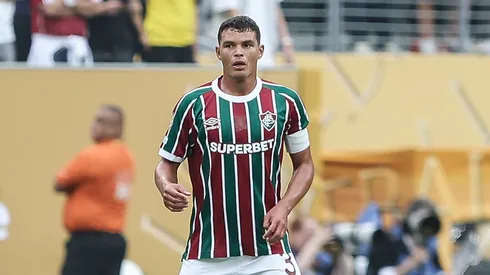 Thiago Silva fez bom jogo contra o Borussia Dortmund-ALE. Foto: Lucas Merçon/Fluminense.