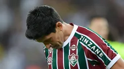 RJ - RIO DE JANEIRO - 20/04/2025 - BRASILEIRO A 2025, FLUMINENSE X VITORIA - German Cano jogador do Fluminense durante partida contra o Vitoria no estadio Maracana pelo campeonato Brasileiro A 2025. Foto: Thiago Ribeiro/AGIF