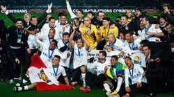 Corinthians comemorando Mundial de 2012 - (Photo by Lintao Zhang/Getty Images)