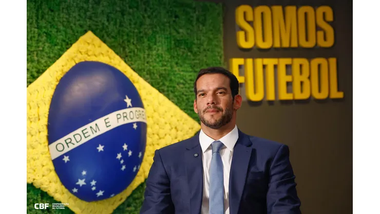Presidente da CBF, Samir Xaud. (Rafael Ribeiro/CBF)