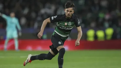Cobiçado pelo Vasco, Biel em ação pelo Sporting - Foto: Carlos Rodrigues/Getty Images