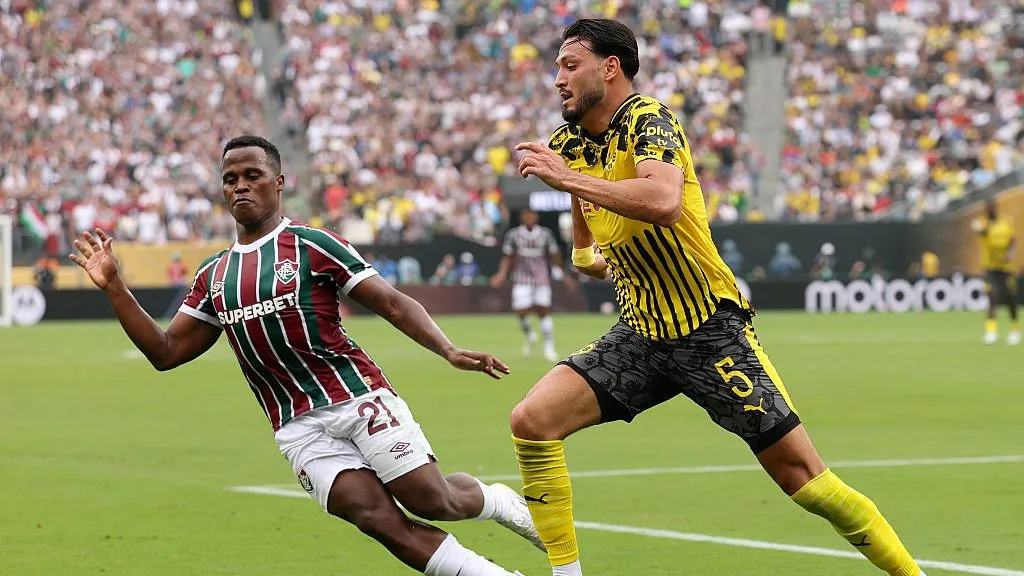 Fluminense x Borussia pelo Mundial de Clubes. Foto: Francois Nel/Getty Images