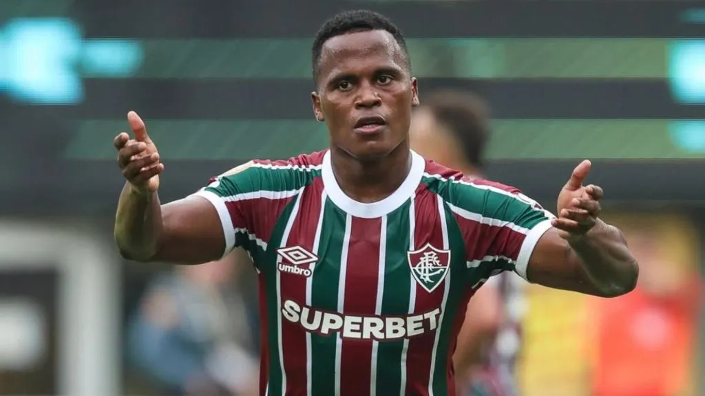 Craque do Jogo, Arias brilhou pelo Fluminense na 1ª rodada do Mundial – Foto: Reprodução/DAZN
