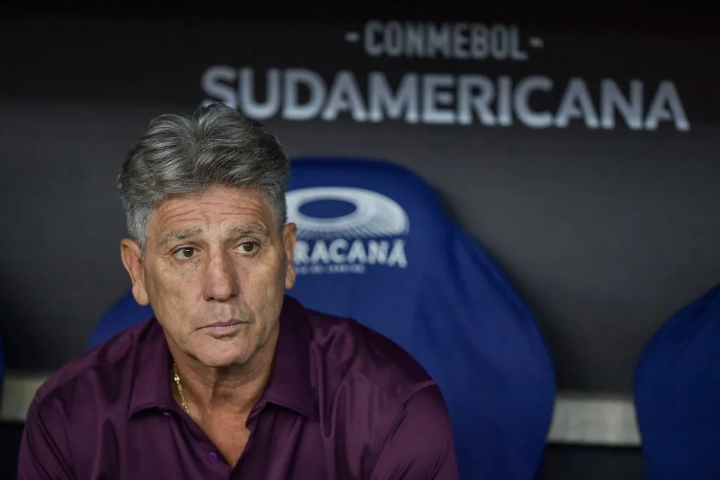 RJ – RIO DE JANEIRO – 29/05/2025 – COPA SUL-AMERICANA 2025, FLUMINENSE X ONCE CALDAS – Renato Gaucho tecnico do Fluminense durante partida contra o Once Caldas no estadio Maracana pelo campeonato Copa Sul-americana 2025. Foto: Thiago Ribeiro/AGIF