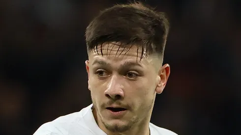 Garro durante partida na Neo Química Arena.