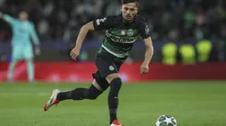 LISBON, PORTUGAL - FEBRUARY 12: Biel Teixeira of Sporting CP makes is debut in Sporting CP team during the UEFA Champions League 2024/25 League Knockout Play-off First Leg match between Sporting Clube de Portugal and Borussia Dortmund at on February 12, 2025 in Lisbon, Portugal. (Photo by Carlos Rodrigues/Getty Images)