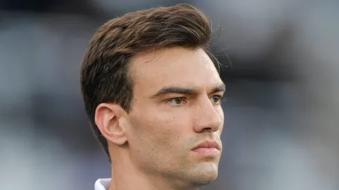 Léo Jardim durante partida do Gigante da Colina.