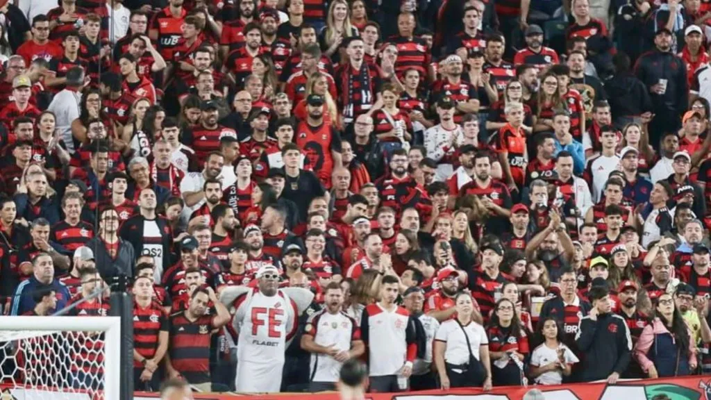 Torcedores do Flamengo prometem linda festa contra o Chelsea – Foto: Reprodução/Flamengo
