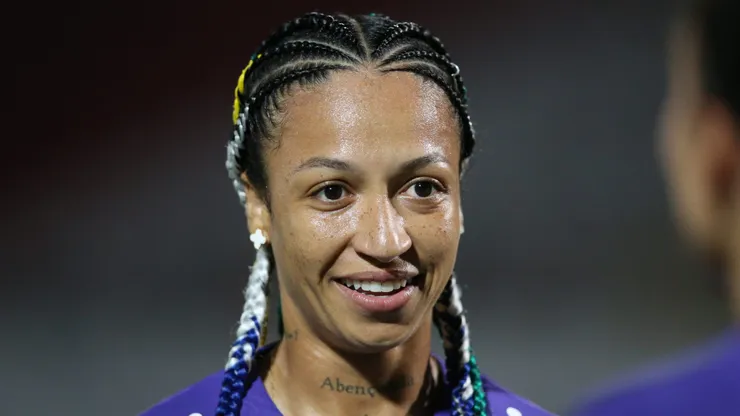 Byanca Brasil, atacante do Cruzeiro. Foto: Marlon Costa/AGIF