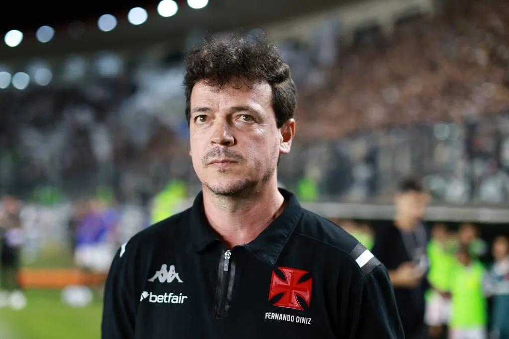 Fernando Diniz, treinador do Vasco. (Photo by Lucas Figueiredo/Getty Images)