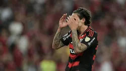 RJ - RIO DE JANEIRO - 28/05/2025 - COPA LIBERTADORES 2025, FLAMENGO X DEPORTIVO TACHIRA - Pedro jogador do Flamengo durante partida contra o Deportivo Tachira no estadio Maracana pelo campeonato Copa Libertadores 2025. Foto: Thiago Ribeiro/AGIF
