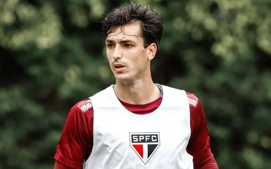 Dinenno no São Paulo – Foto: Flick oficial do SPFC