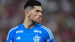 Agustín Rossi vem sendo um dos maiores destaques do CRF neste Mundial de Clubes - Foto: Thiago Ribeiro/AGIF.