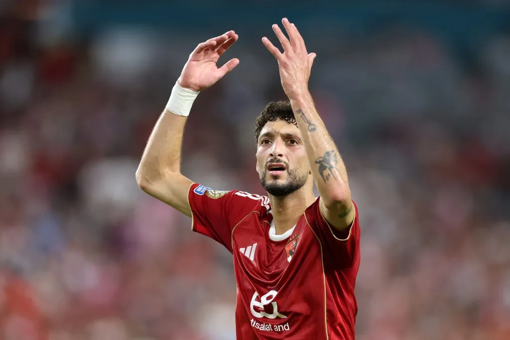 O atacante Wessam Abou Ali, vice-artilheiro da equipe na temporada. (Photo by Megan Briggs/Getty Images)