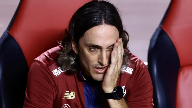 Zubeldía não aguentou a pressão no Tricolor - Foto: Marcello Zambrana/AGIF