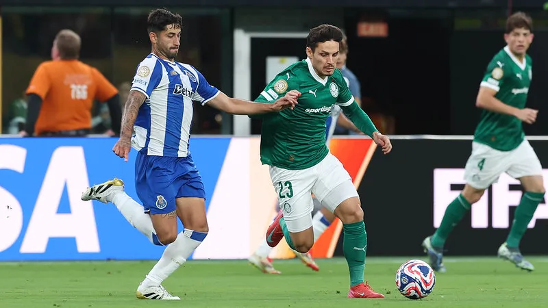 Palmeiras empatou com o Porto na estreia do Mundial de Clubes. Foto: Cesar Greco/Palmeiras