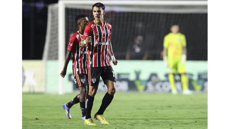 Ferreirinha, do São Paulo, é alvo de críticas de ex-empresário (Photo by Alexandre Schneider/Getty Images)