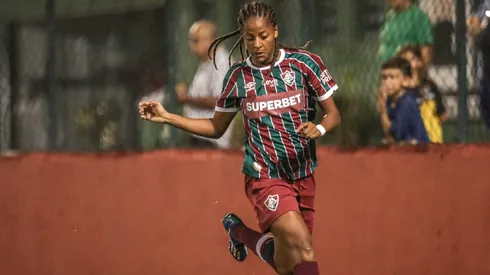 Jogadora Fluminense. Foto: Reinaldo Campos/AGIF