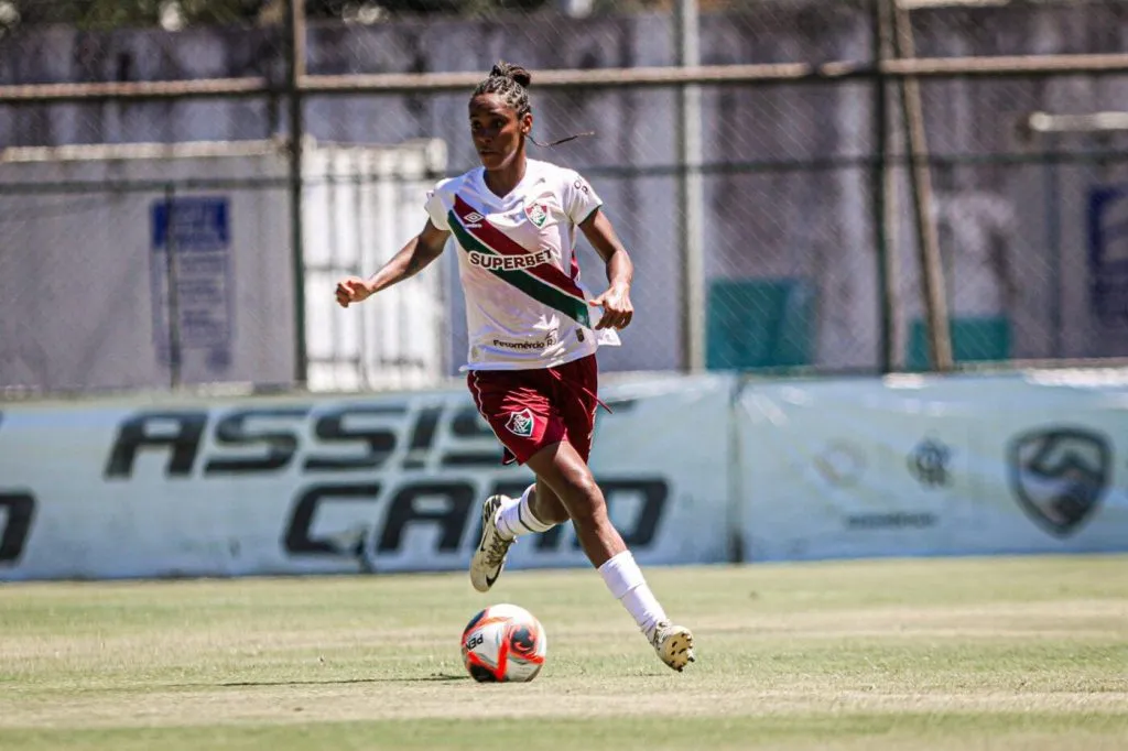 Jogadora Fluminense. Foto: Marina Garcia/Fluminense FC