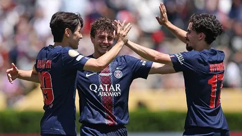 Vitinha #17, Lee Kang-in #19 and Joao Neves #87 de Paris Saint-Germain são uma das ameaças ao Botafogo no Mundial de Clubes