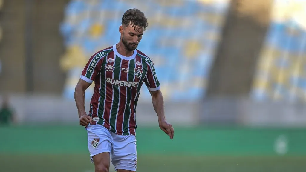 Martinelli pelo o Fluminense. Foto: Thiago Ribeiro/AGIF
