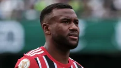 Luan durante o Brasileirão de 2023, em Curitiba.