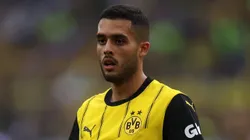 Yan Couto, lateral-direito do Borussia Dortmund - Foto: Dean Mouhtaropoulos/Getty Images