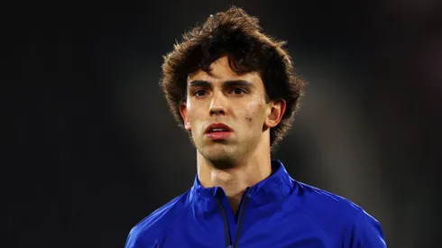 João Félix com a camisa do Chelsea. (Photo by Clive Rose/Getty Images)