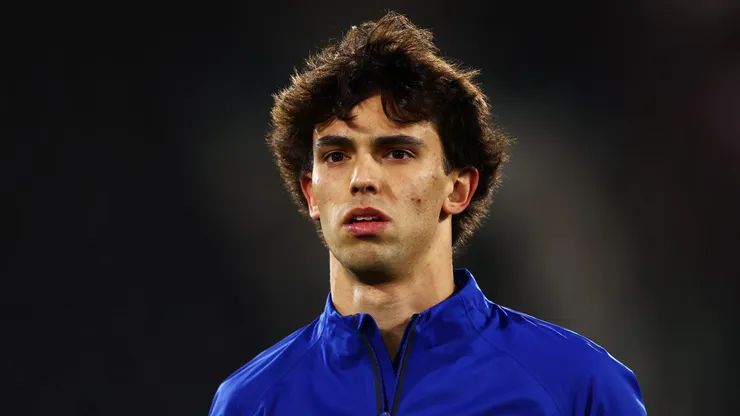 João Félix com a camisa do Chelsea. (Photo by Clive Rose/Getty Images)