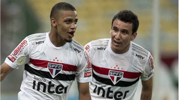 - Brenner ex-São Paulo comemorando gol no Maracanã