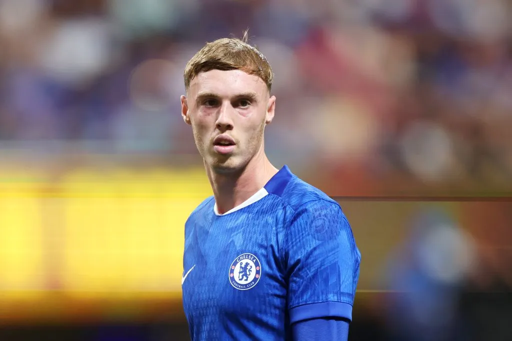ATLANTA, GEORGIA – JUNE 16: Cole Palmer #10 of Chelsea FC looks on during the FIFA Club World Cup 2025 group D match between Chelsea FC and Los Angeles Football Club at Mercedes-Benz Stadium on June 16, 2025 in Atlanta, Georgia. (Photo by Alex Grimm/Getty Images)