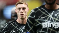 ATLANTA, GEORGIA - JUNE 16: Cole Palmer #10 of Chelsea FC looks on during the warm up prior to FIFA Club World Cup 2025 group D match between Chelsea FC and Los Angeles Football Club at Mercedes-Benz Stadium on June 16, 2025 in Atlanta, Georgia. (Photo by Alex Grimm/Getty Images)