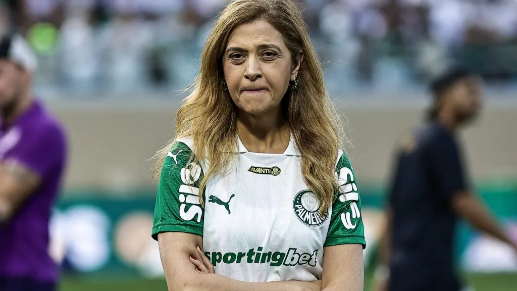 Leila Pereira não rem pressa para negociar a situação de Richard Ríos –  Foto: Fabio Giannelli/AGIF