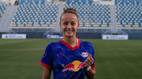 Paulina é a maior artilheira da história do Bragantino – Foto: Fernando Roberto/Red Bull Bragantino