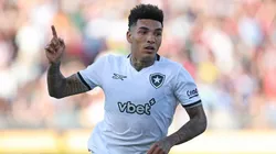 Igor Jesus marcou o gol da vitória do Botafogo sobre o PSG. Foto: Vitor Silva/Botafogo