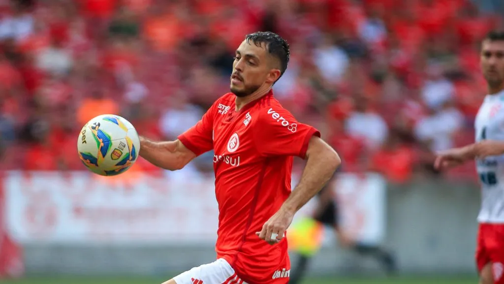 Hyoran pelo Internacional. Foto: Giancarlo Santorum/AGIF