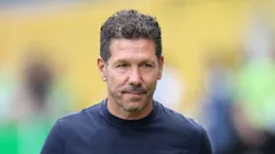 Simeone durante partida contra o Seattle Sounders-EUA.