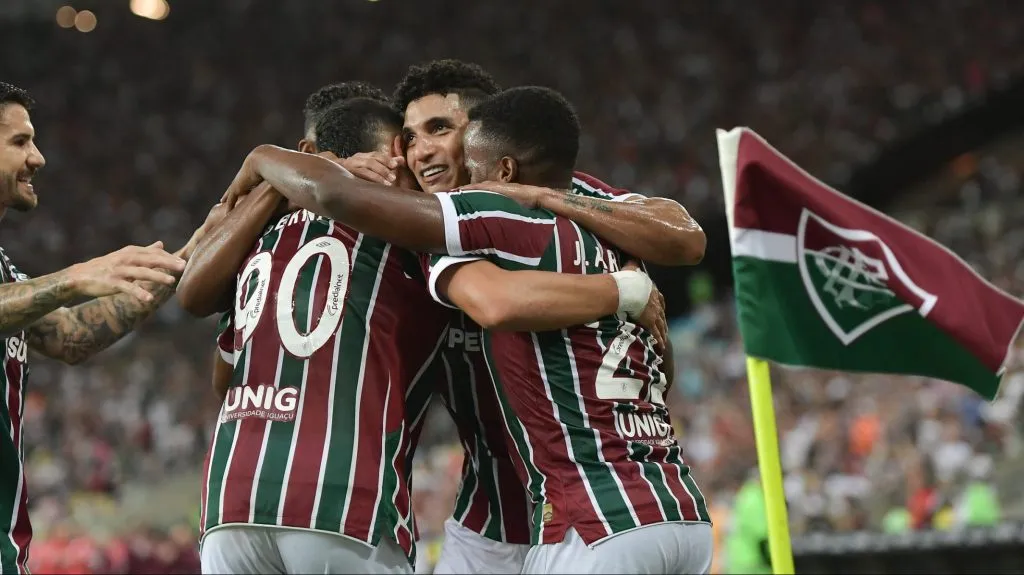 Time do Fluminense. Foto: Thiago Ribeiro/AGIF