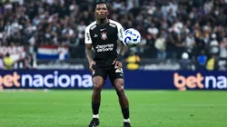 Torcida corinthiana reprova desempenho de Cacá em 2025. Foto: Fabio Giannelli/AGIF