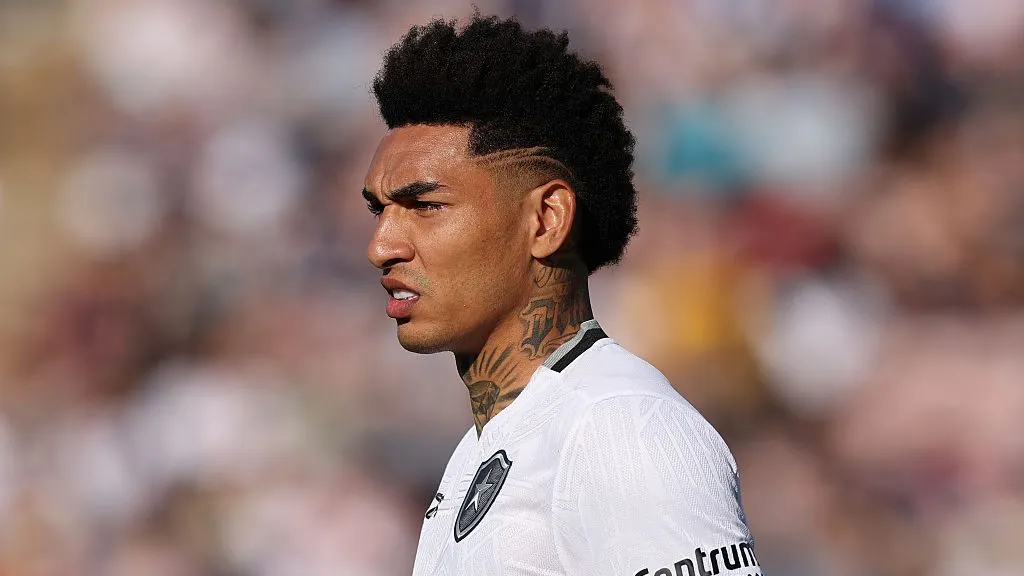 Igor Jesus em Botafogo x PSG. Foto: Stu Forster/Getty Images
