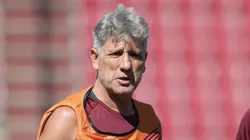 Renato durante treino do Flu na Carolina do Sul