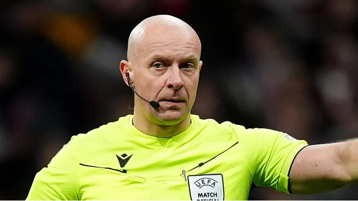 Árbitro Szymon Marciniak, que apitou a última final da Copa do Mundo em 2022, entre Argentina x França