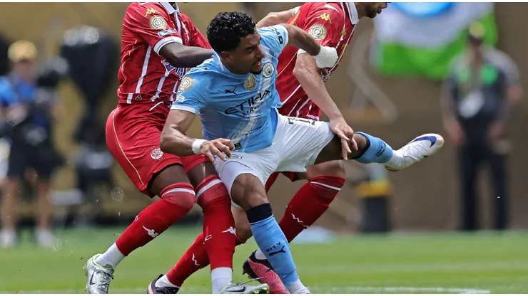 Omar Marmoush pelo Manchester City. Foto: Action Plus Sports Images / Alamy Stock Photo