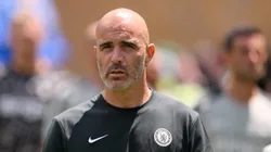 Enzo Maresca, treinador do Chelsea contra o Flamengo pelo Mundial de Clubes - Foto: David Ramos/Getty Images