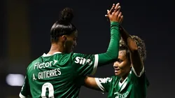 Amanda Gutierres comemora gol do Palmeiras contra o Fluminense; Foto Rebeca Reis/Staff Images Woman/CBF