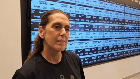 Iris Sesso revelou como estão as conversas para renovação de atletas do Corinthians. Foto: Matheus Quintino/Meu Timão