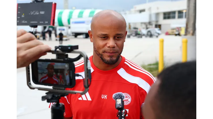 Kompany é o treinador do Bayern. Foto: Julio Aguilar/Getty Images