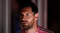 Lionel Messi durante partida contra o Porto