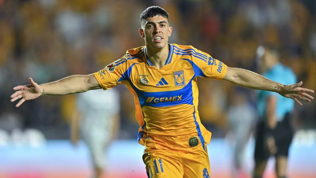 Juan Brunetta, destaque do Tigres-MEX